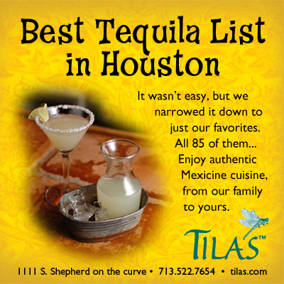 Tila's - Best Tequila List in Houston